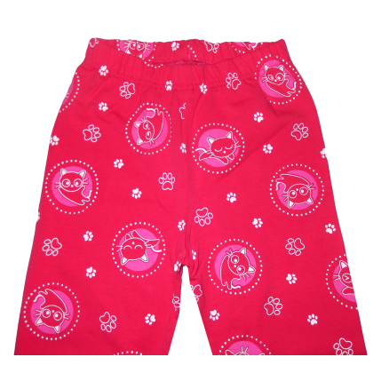 Legginsy bawełniane długie  KOTKI