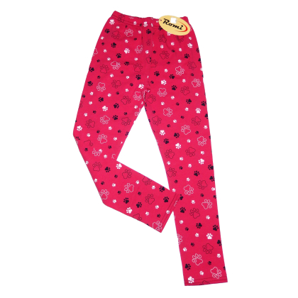 Legginsy bawełniane długie Romi -ŁAPKI