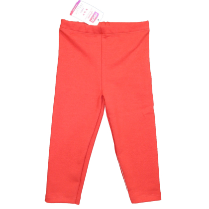 Legginsy bawełniane niemowlęce MROFI - CZERWONE