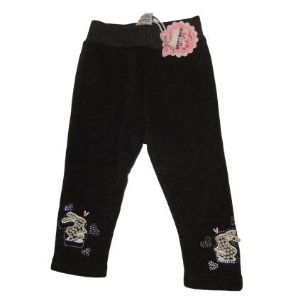 Legginsy ocieplane SZARE -na misiu Rozmiar 74/80