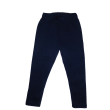 Legginsy ocieplane  JEANS-ŁABĘDŹ