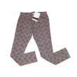 Legginsy bawełniane długie w kratę