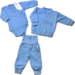 Komplet bawełniany niemowlęcy BERBEĆ -MROFI