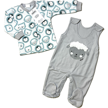 Komplet bawełniany KAFTAN + ŚPIOCHY - MROFI