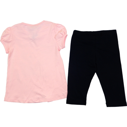 Komplet dziewczęcy BREEZE - PIESEK  BLUZKA + LEGGINSY  Rozmiar 104