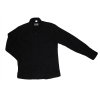 Czarna koszula chłopięca KADA z podwijanymi rękawami Rozmiary od 134 do 176