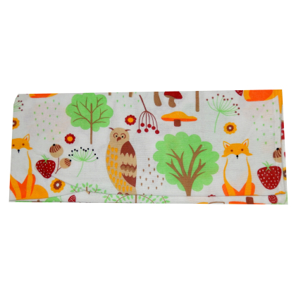 Kolorowa pielucha flanelowa