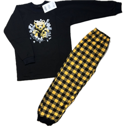 Piżama chłopięca bawełniana MROFI