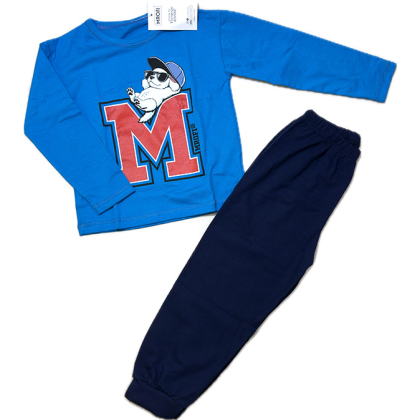 Piżama dziecięca bawełniana MROFI