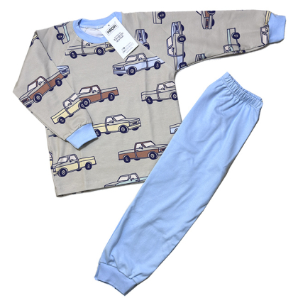 Piżama dziecięca bawełniana MROFI