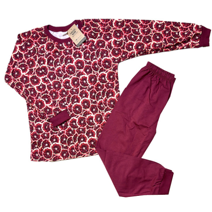 Piżama bawełniana dla dziewczynki  - MROFI