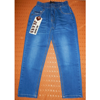 Spodnie jeansowe chłopięce  NA GUMIERozmiar 128
