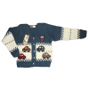 Sweterek chłopięcy  AUTKA - GOGOBici   Rozmiary od 80 do 110
